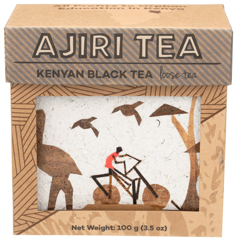 Kenyan Black Tea. Ajiri Tea. Kenyan Loose Black Tea. Loose Tea. Fairly Traded Teas from Africa.