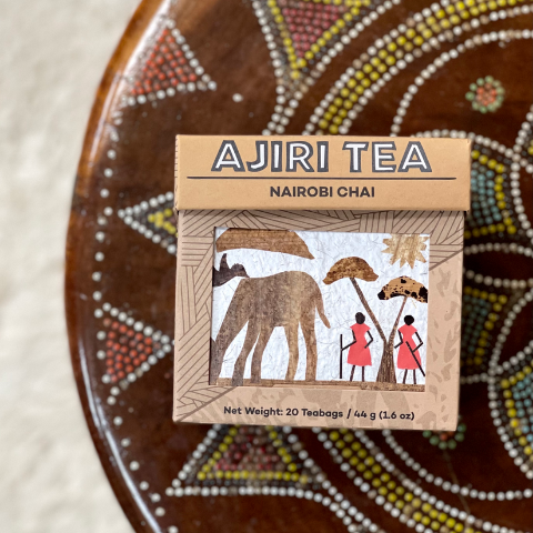Chai Tea. Spices with Kenyan Black Tea. Kenyan Black Tea. Ajiri Teas. 