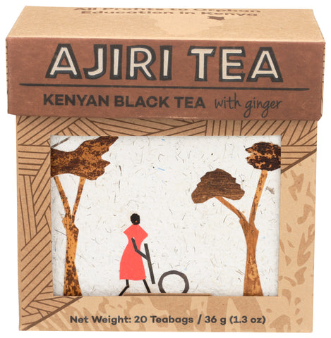 Kenyan Black Tea with Ginger (Teabags)