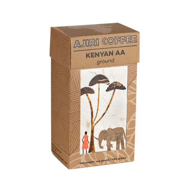 Kenyan AA Ground Coffee Ajiri Tea