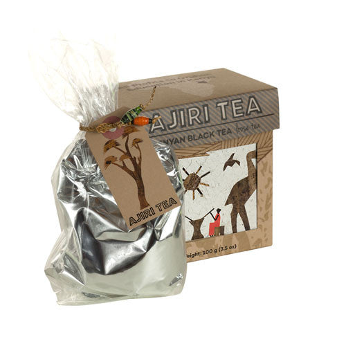Kenyan Black Tea. Ajiri Tea. Kenyan Loose Black Tea. Loose Tea. Fairly Traded Teas from Africa.